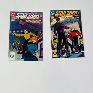 Star Trek The Next Generation Comic Books Issues 42 & 47 DC Comics